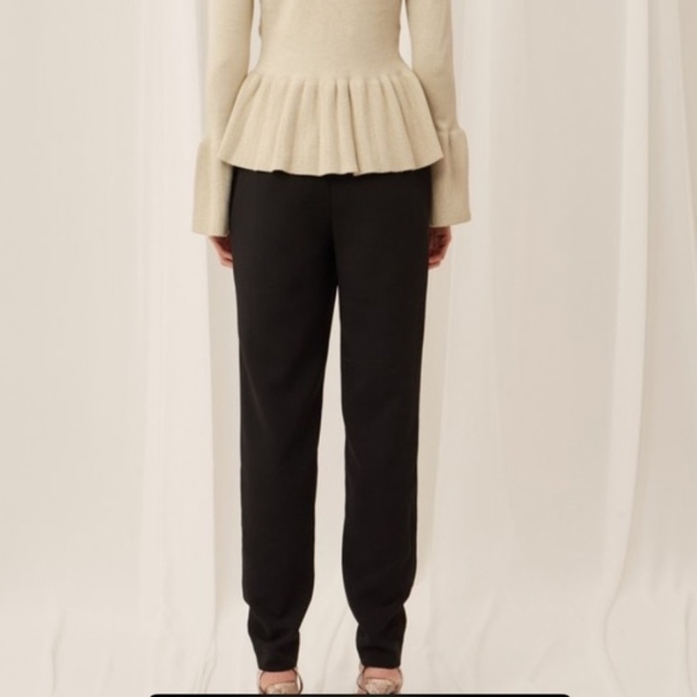 Keepsake Amorous High Waist Slim Modern Straight Leg Pants Size 4 NWT - Picture 3 of 7